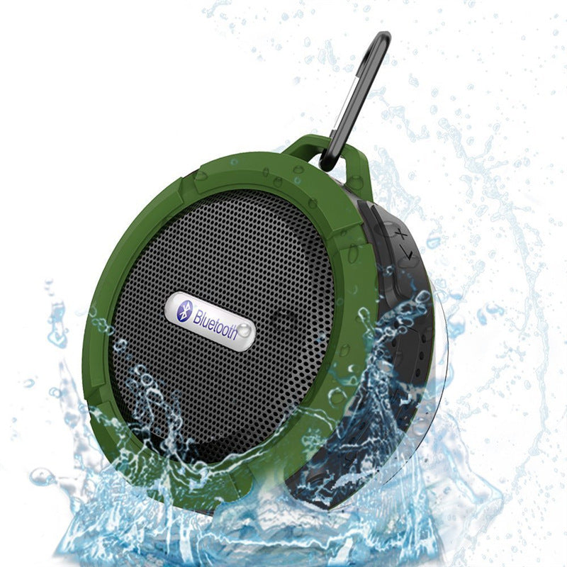 Haut-parleur vert-Mini haut-parleur Bluetooth sans fil, fissure, LED Haut-parleur vert-Mini haut-parleur Bluetooth sans fil, fissure, LED