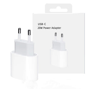 20W PD USB C PD phone chargers for iphones android phones and tablets