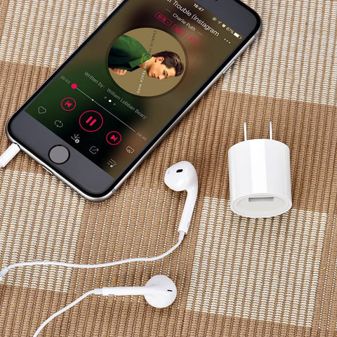 Image of 5V 1A ETL proved Round USB Charger for mobile phones