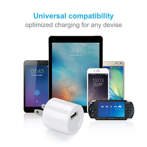 5V 1A ETL proved Round USB Charger for mobile phones