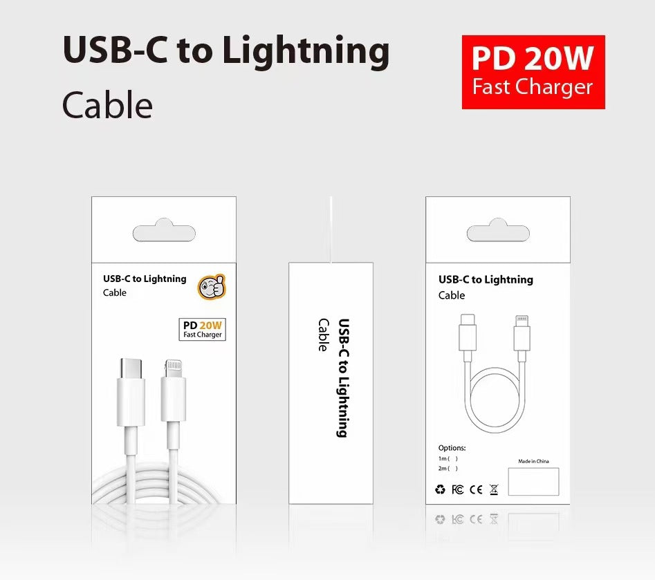 MFI Certified PD cable charger for apple ipads iphones