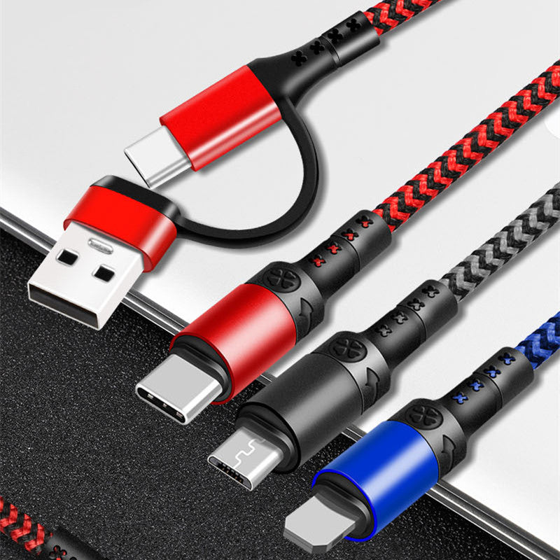 5in1 Fast charging  Cables micro USB PD / Lightning / USB-C
