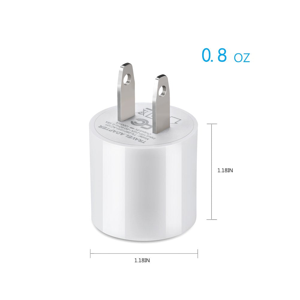 5V 1A ETL proved Round USB Charger for mobile phones